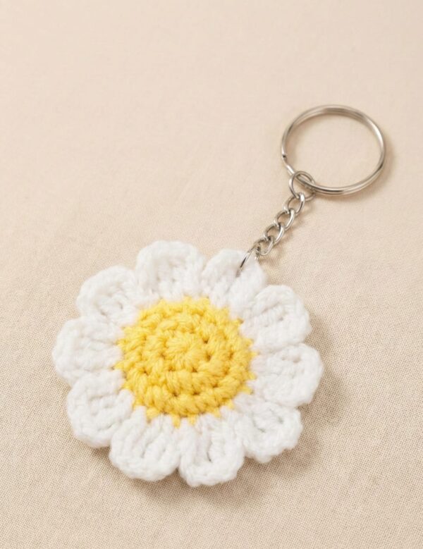 Daisy Keychain
