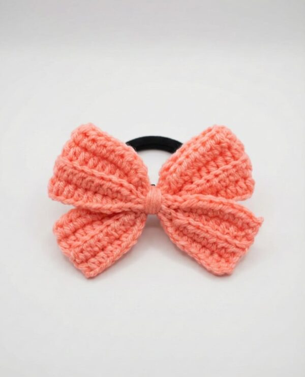 Bow hair tie